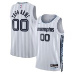 Memphis Grizzlies Trikot Benutzerdefinierte Nike 2025-26 City Edition Grau Swingman - Herren